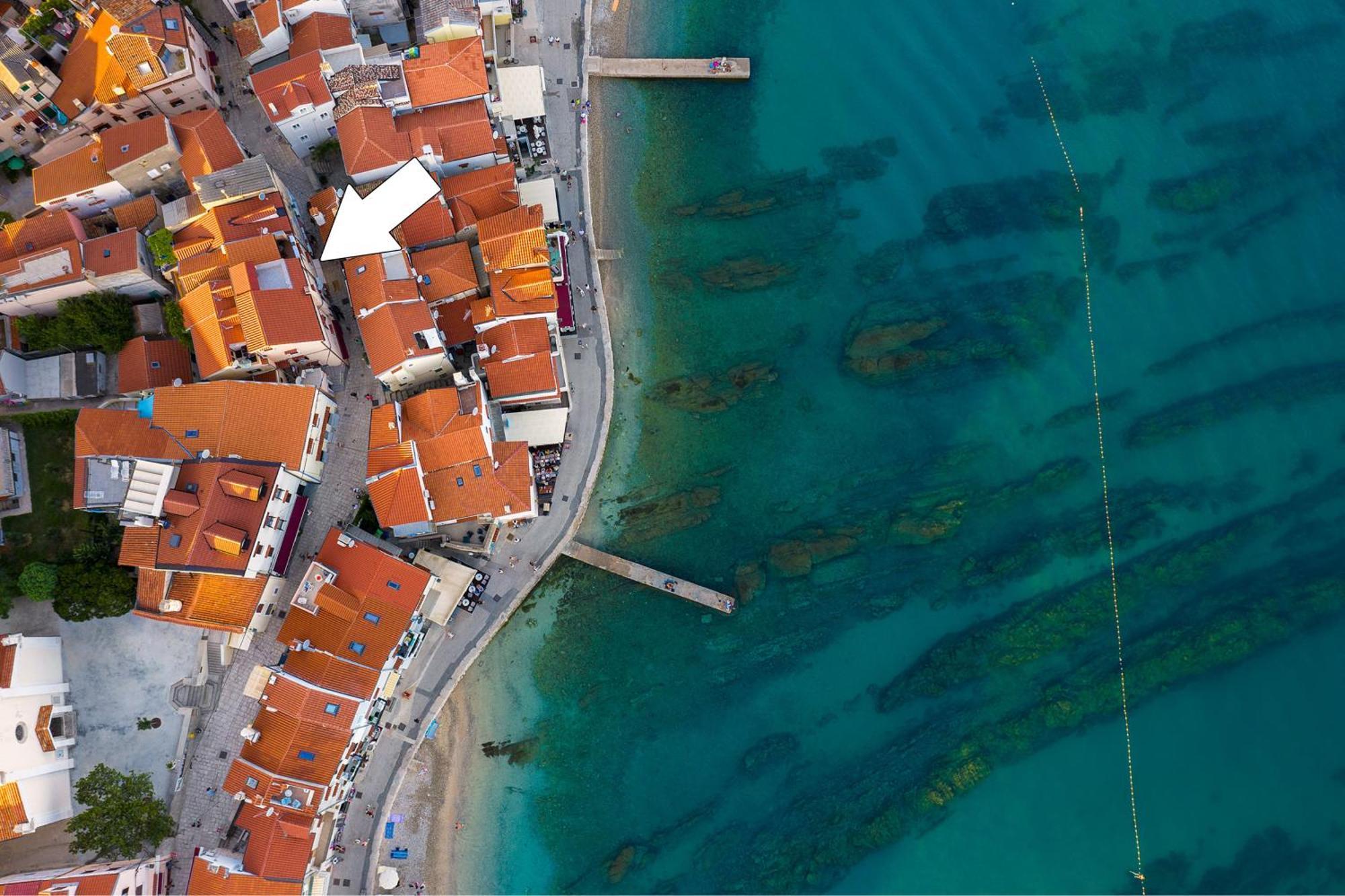 Studio Apartment Tea Baška Eksteriør bilde